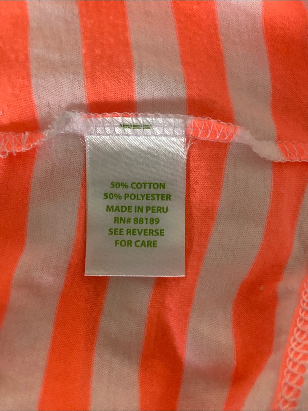Lilly Pulitzer Orange & White Striped Kaley Dress XL - Picture 7 of 9